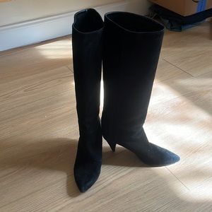 KATE SPADE SUEDE SLOUCH KNEE HIGH BOOT 7.5